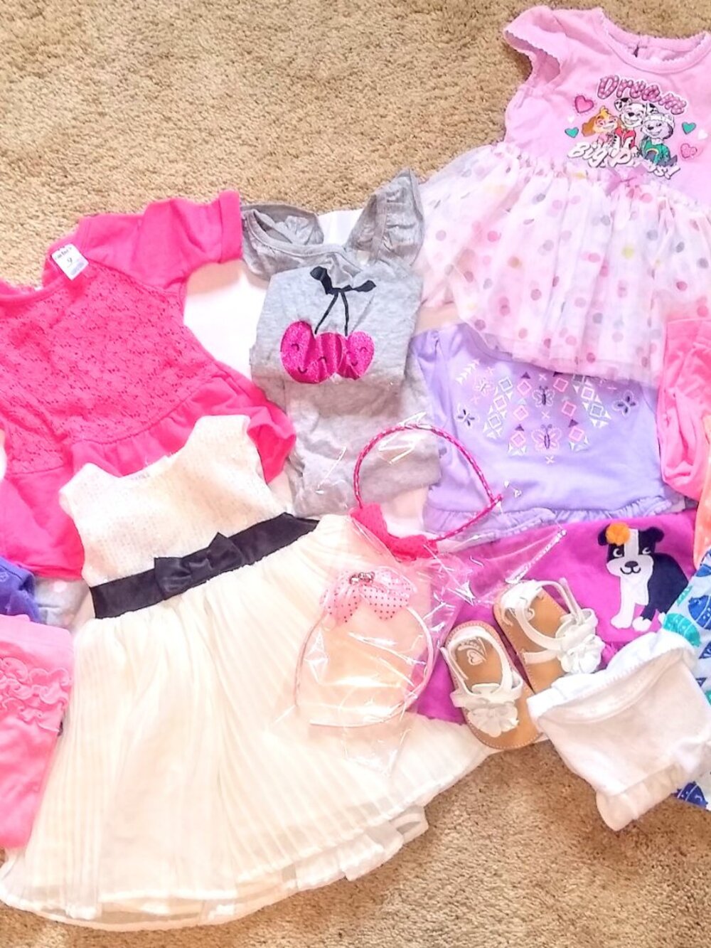 6-9 Months Baby Girl Mystery Box 10-15+ Pieces! Girl Baby Bundle - Picture 3 of 6